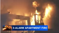 100 people displaced after fire at South Jersey apartment complex