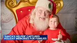 'Santa's helper' captures holiday memories for families
