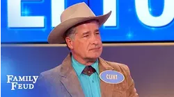 Sheriff Clint lays a rap on Steve Harvey! | Family Feud