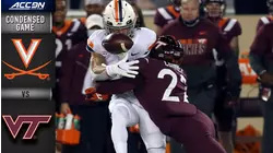 Virginia vs. Virginia Tech Condensed Game | 2020 ACC Football