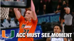Miami's Sam Waardenburg Punctuates Hot Start With The Steal & Slam | ACC Must See Moment