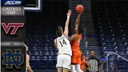 Virginia Tech vs. Notre Dame Condensed Game | 2020-21 ACC Men's Basketball