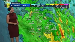 Weather anchor Christina Lopez breaks down incoming storm