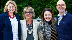 Sue Johnston and Lisa Riley