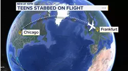 Man allegedly stabbed 2 teens on flight from Chicago to Germany: DOJ