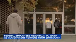 Federal services, agencies slowly returning after government shutdown ends