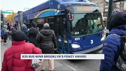 Brooklyn bus wins 'award' for slowest bus