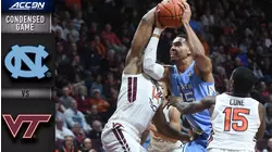 North Carolina vs. Virginia Tech Condensed Game | 2019-20 ACC Men's Basketball