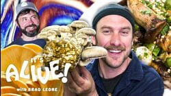 Brad Makes Smoked Mushrooms