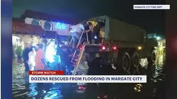 34 people saved from floodwaters during storm in Margate