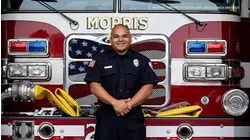 Morris firefighter killed in crash, officials say