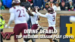 Virginia Tech DB Divine Deablo | 2019 Top Regular Season Play