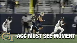 Georgia Tech WR Ahmarean Brown Finds Jalen Camp For A Touchdown