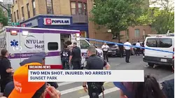 Two men shot in Sunset Park; gunman on the loose
