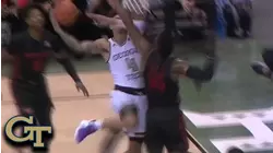 Georgia Tech's Jordan Usher Says Aloha To The Cougars
