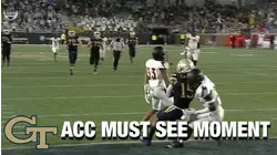Georgia Tech QB Jeff Sims Connects With Malachi Carter For Knockout Blow
