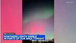 Northern lights visible around Chicago Tuesday night