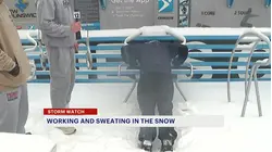 STORM WATCH LIVE UPDATES: New Jersey residents use snowy Sunday as a day to work out