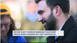 Tenants brave cold temps for cup of hot cocoa from Mayor-elect Mamdani to discuss rent freeze