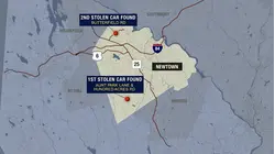 Stratford man facing charges for stealing two cars in Newtown