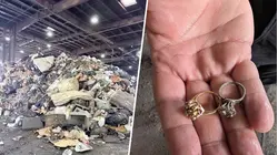 Rings Accidentally Thrown in Trash Rescued by Sanitation Workers
