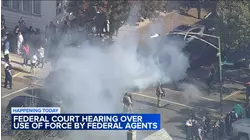 Judge to hear challenge to fed agents' use of force against protesters