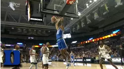 Duke's Justin Robinson Gets The Block On One End And The Dunk On The Other