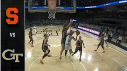 Syracuse vs. Georgia Tech Women's Basketball Highlight (2020-21)