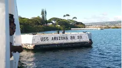 FBI Director Kash Patel snorkeled around Pearl Harbor's USS Arizona