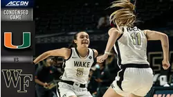 Miami vs. Wake Forest Condensed Game | 2020-21 ACC Women's Basketball