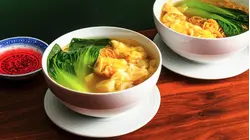 Chinese Dumplings and Soup