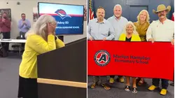 Custodian Breaks Down in Tears as School is Named in Her Honor