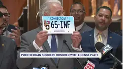 Special CT license plate honors Puerto Rican soldiers known as the Borinqueneers