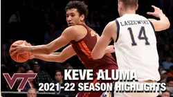 Keve Aluma Regular Season Highlights | Virginia Tech Forward
