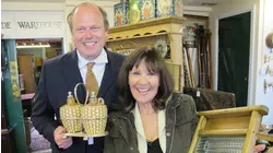 Michael Aspel and Una Stubbs