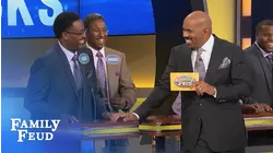 What's under his SUIT??? | Family Feud