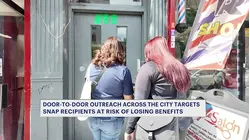 Door-to-door outreach targets SNAP recipients at risk of losing benefits