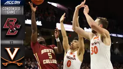 Boston College vs. Virginia Cavaliers Condensed Game | 2019-20 ACC Men's Basketball