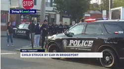 Child critically injured in Bridgeport crash