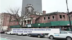 Historic church in Mount Hope now boarded up and trashed