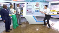 Steve Kornacki Reviews TODAY Hosts' March Madness Brackets