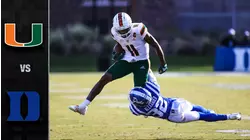 Miami vs. Duke Football Highlights (2021)