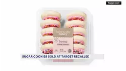 Sugar cookies sold in tri-state Target stores recalled for potential wood contamination