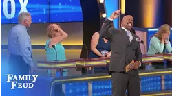 Larry goes to the PROMISED LAND!! | Family Feud