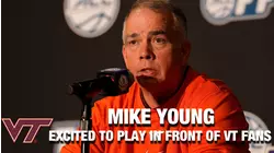 Mike Young Can Not Wait To Be Coaching In Front Of Virginia Tech Fans Again