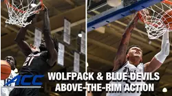 Duke & NC State Game Features Above-The-Rim Action