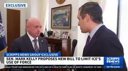 Scripps News Group Exclusive: Sen. Kelly introduces bill to tighten use of force and limit masks for ICE