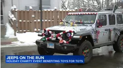 Jeeps on the Run charity event supports Toys for Tots