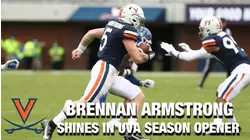 Virginia QB Brennan Armstrong Shines In Opener