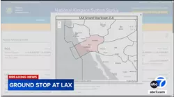 Ground stop issued at LAX due to staffing issues, FAA reports